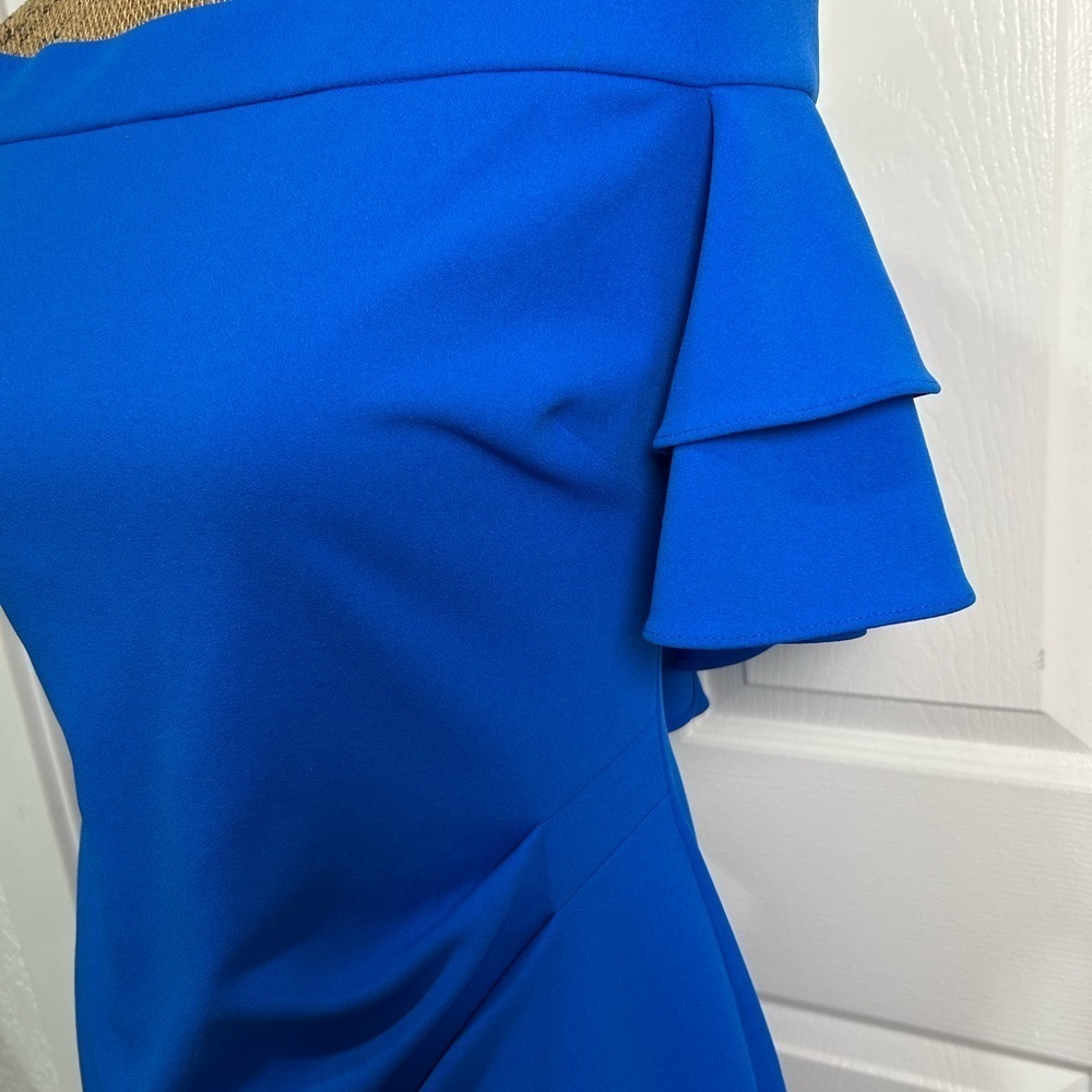Ralph Lauren under your shoulders Blue Dress - Picture 3 of 5